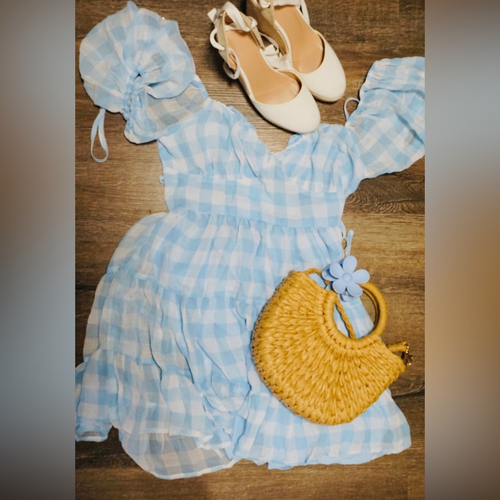 Forever 21 plaid dress, S